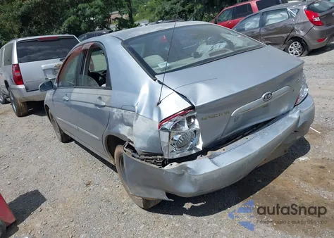 2005 Kia Spectra Ex/Lx/Sx из США, поврежденный, VIN KNAFE121155124969